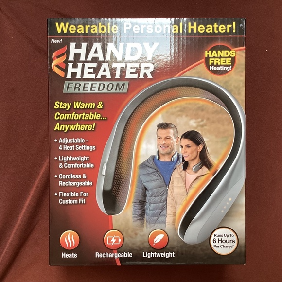 As Seen On TV Handy Heater Freedom wearable personal heater New in box - Picture 5 of 8
